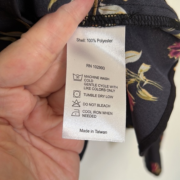 RENT THE RUNWAY Thakoon Collective Floral Peplum Button Front Blouse - Picture 12 of 12